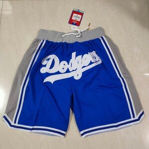 Los Angeles Dodgers Basketball Just Do Shorts
